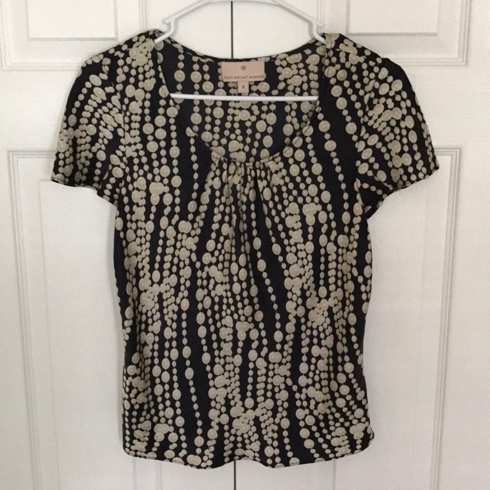 Fenn Wright Manson Short Sleeve Silk Top
